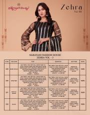 Narayani Fashion   Zehra Vol 3